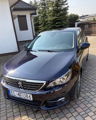 Peugeot 308 cena 54900 przebieg: 61000, rok produkcji 2019 z Łódź małe 781